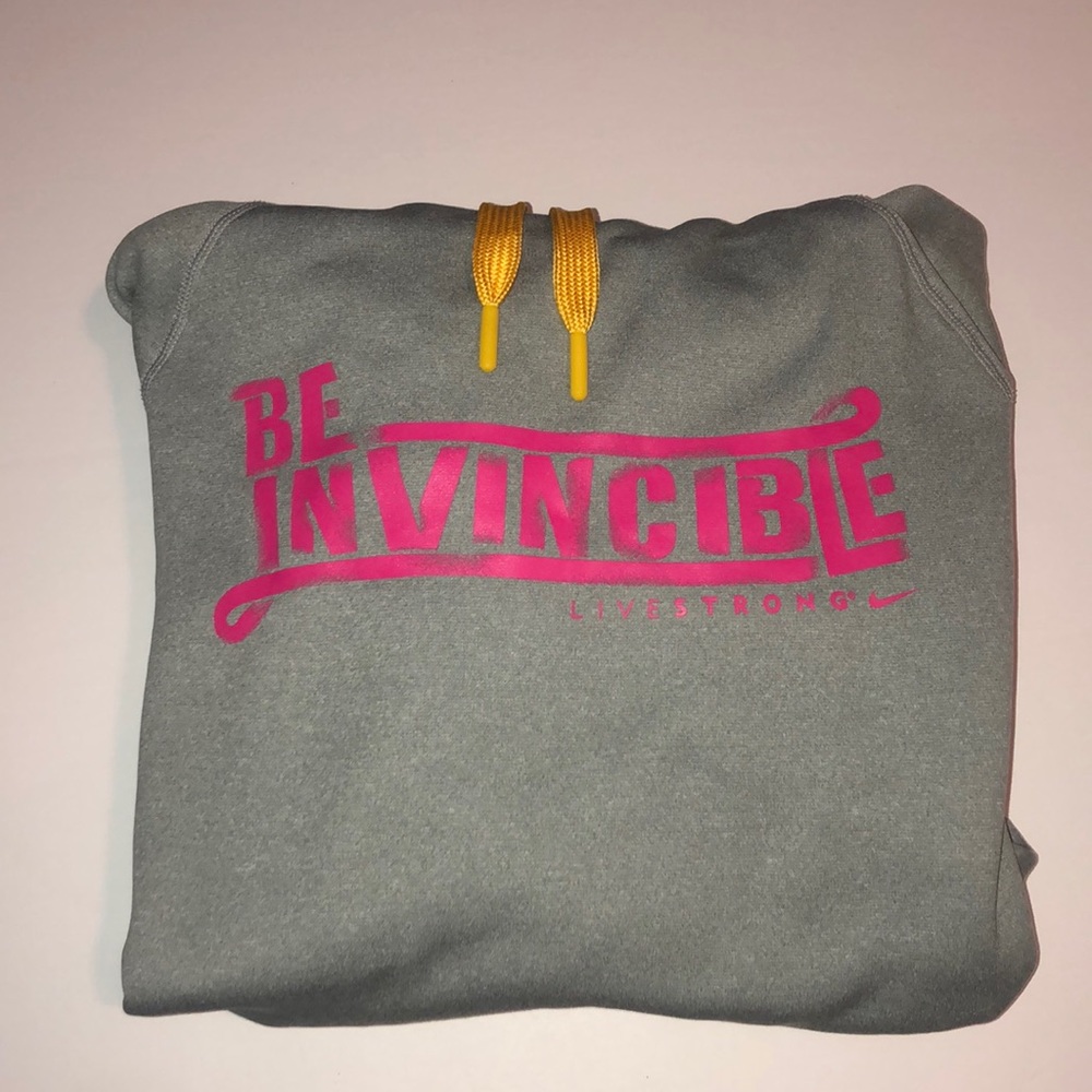 NIKE LiveStrong Grey Hoodie